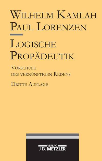 Logische Propädeutik