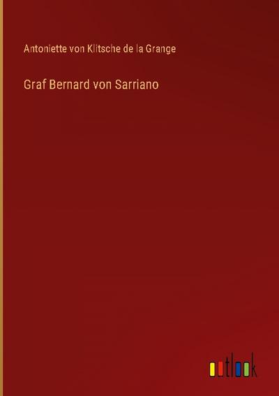 Graf Bernard von Sarriano