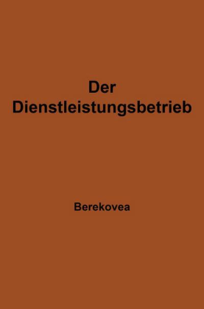 Der Dienstleistungsbetrieb