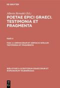 Orphicorum et Orphicis similium testimonia et frag