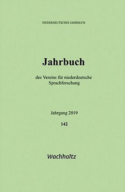 Niederdeutsches Jahrbuch 142 (2019)