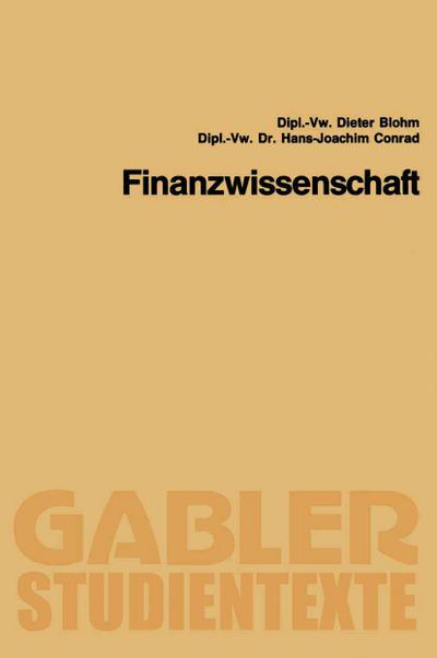 Finanzwissenschaft