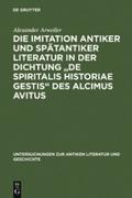 Die Imitation antiker und spätantiker Literatur in
