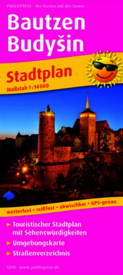 Publicpress Stadtplan Bautzen, Budysin 1:14.000