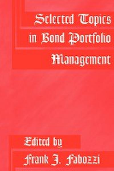 Selected Topics in Bond Portfolio Management