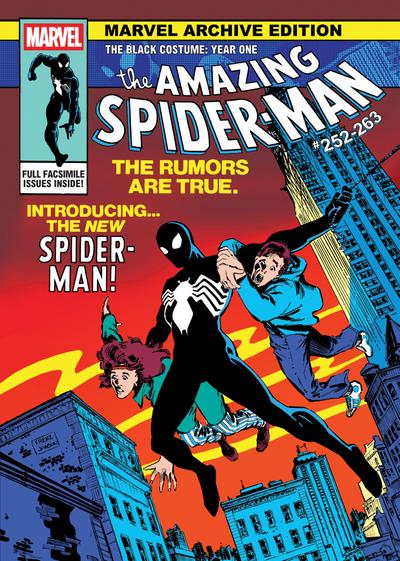 Marvel Archive Edition: Amazing Spider-Man - The Black Costume: Year One Gallery Edition Ron Frenz Original First Issue Cover