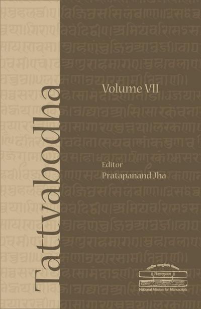 Tattvabodha (Volume VII)