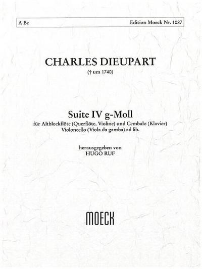 Suite g-Moll Nr.4für Altblockflöte und Klavier