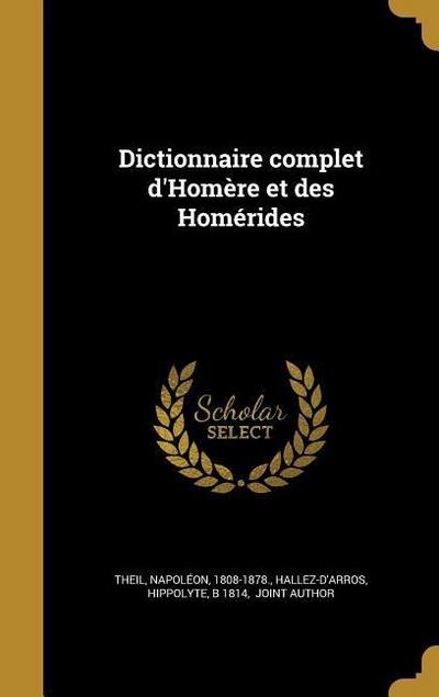 FRE-DICTIONNAIRE COMPLET DHOME
