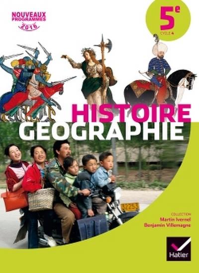 Histoire-Géographie 5e, Cycle 4