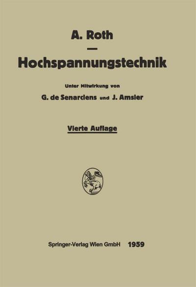 Hochspannungstechnik