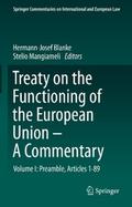 Treaty on the Functioning of the European Union - A Commentary
