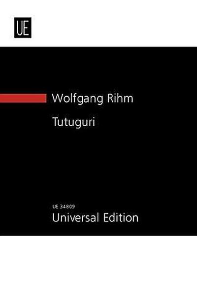 Tutuguri - Poème dansé