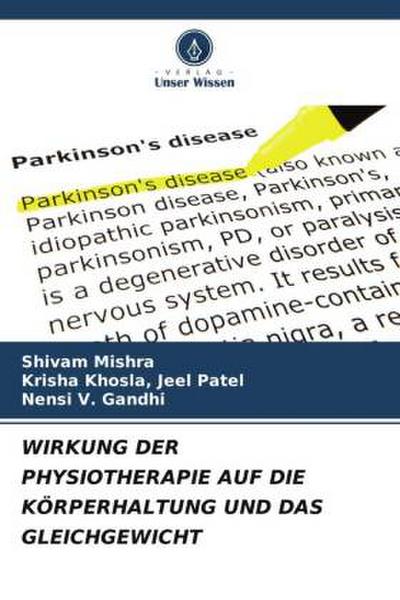 WIRKUNG DER PHYSIOTHERAPIE AUF DIE KÖRPERHALTUNG UND DAS GLEICHGEWICHT