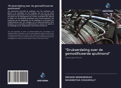 "Drukverdeling over de gemodificeerde spuitmond"