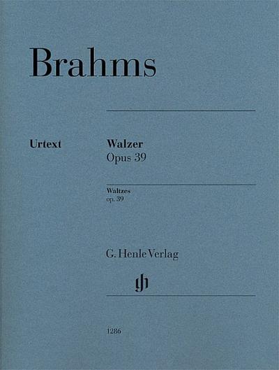 Brahms, Johannes - Waltzes op. 39