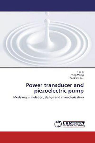 Power transducer and piezoelectric pump