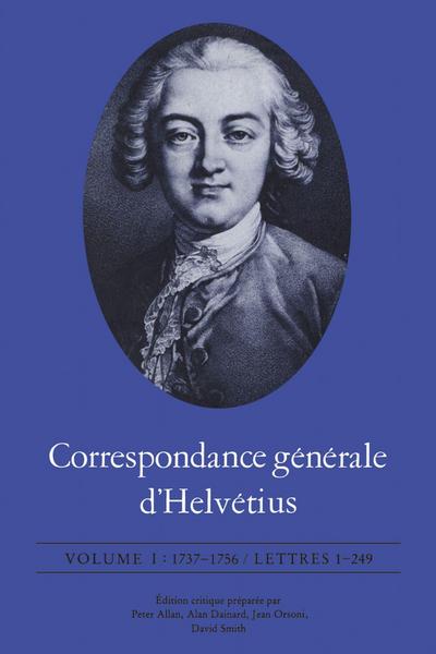 Correspondance g�n�rale d’Helv�tius