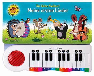 Trötsch Der kleine Maulwurf - Meine ersten Lieder, Beschäftigung, Kinderbuch: Klavierbuch mit abschaltbarem Soundmodul: Beschäftigungsbuch Soundbuch Liederbuch