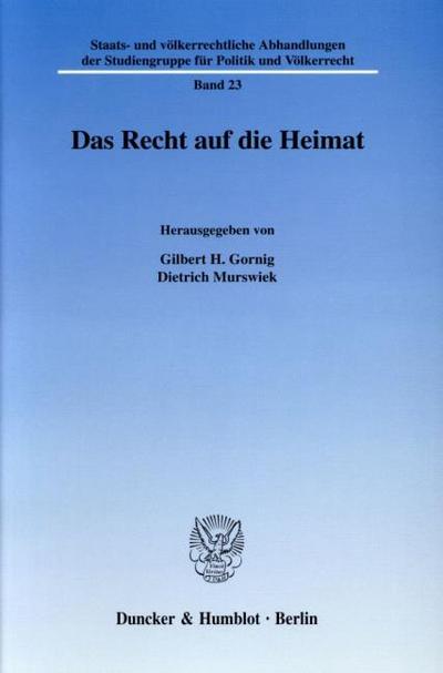 Das Recht auf Heimat