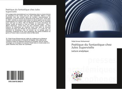 Poétique du fantastique chez Jules Supervielle