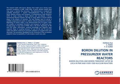 BORON DILUTION IN PRESSURIZER WATER REACTORS - Patricia Pla