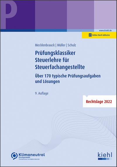 Prüfungsklassiker Steuerlehre für Steuerfachangestellte