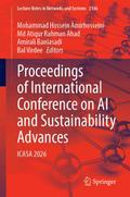 Proceedings of International Conference on AI and Sustainability Advances