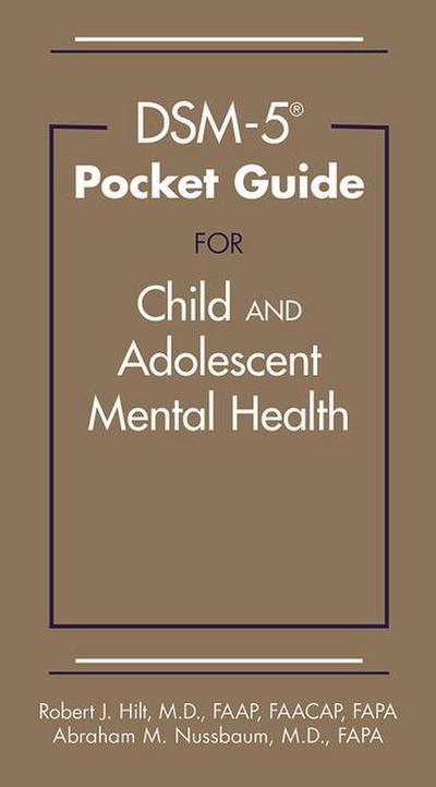 Dsm-5-Tr(r) Pocket Guide for Child and Adolescent Mental Health