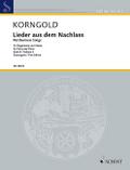 Lieder aus dem Nachlass