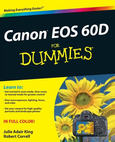 Canon EOS 60d for Dummies
