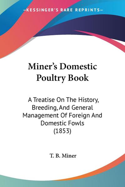 Miner’s Domestic Poultry Book