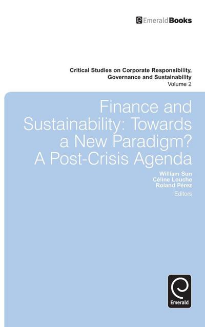 Finance and Sustainability