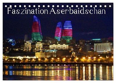 Faszination Aserbaidschan (Tischkalender 2027 DIN A5 quer), CALVENDO Monatskalender