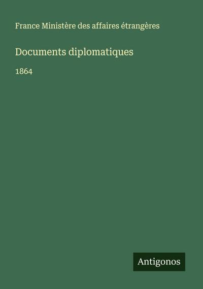 Documents diplomatiques