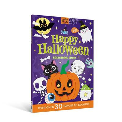 Happy Halloween Colouring Book