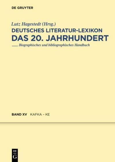Deutsches Literatur-Lexikon Kafka-Karnein