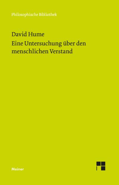 Eine Untersuchung über den menschlichen Verstand