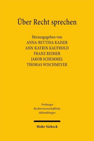 Über Recht sprechen