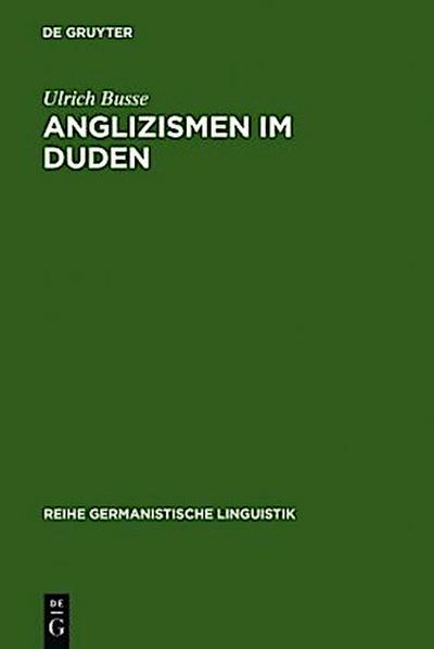 Anglizismen im Duden
