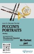 Bb Clarinet part of "Puccini’s Portraits" for Woodwind Quintet
