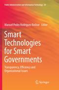 Smart Technologies for Smart Governments