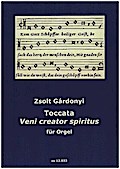 Toccata - Veni creator spiritusfür Orgel