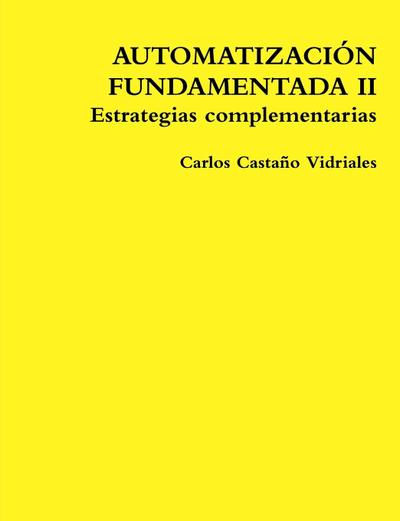 AUTOMATIZACIÓN FUNDAMENTADA II   Estrategias complementarias