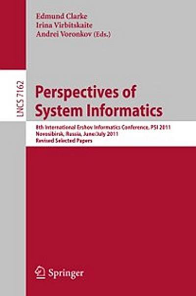 Perspectives of Systems Informatics