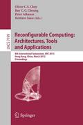 Reconfigurable Computing: Archtiectures, Tools and Applications