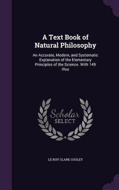 A Text Book of Natural Philosophy
