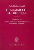 Gesammelte Schriften.