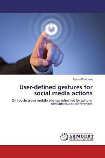 User-defined gestures for social media actions