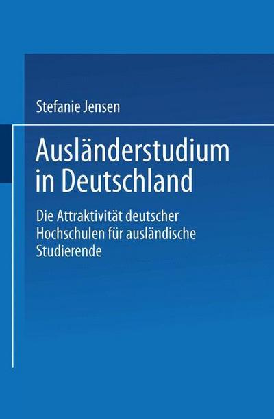 Jensen, S: Ausländerstudium in Deutschland